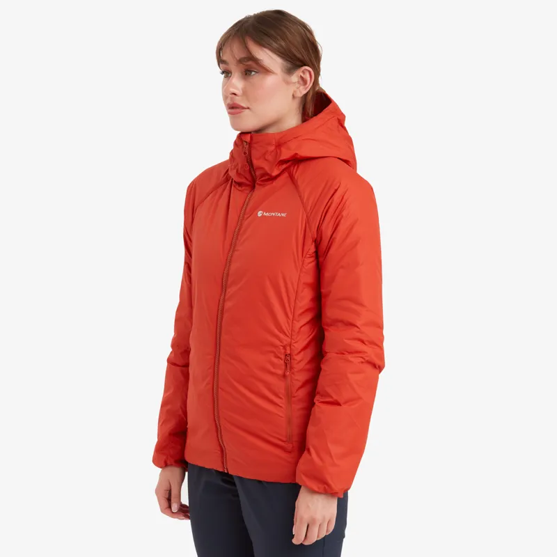 Montane Womens Respond Hoodie Saffron Red-4